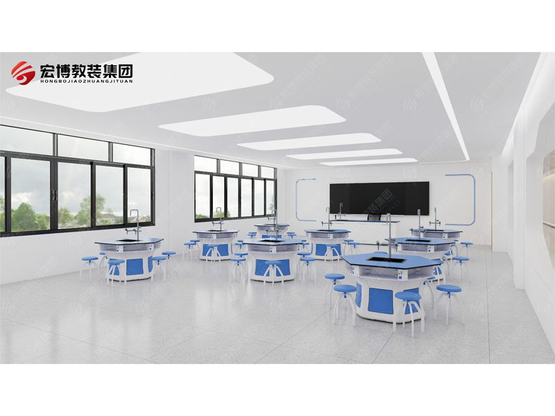 六人桌帶水科學(xué)實驗室